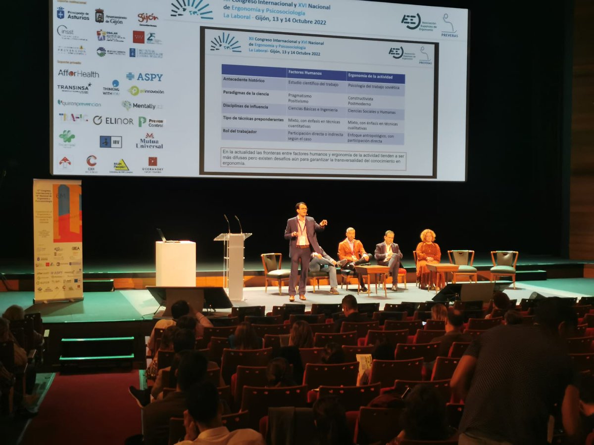 ibv_org's tweet photo. Estamos en el 12º Congreso Internacional y 16º Nacional de Ergonomía y Psicosociología, con #ergoIBV y #ergoIA.
Hemos presentado una nueva funcionalidad de ergoIA, que ahora evalúa tareas repetitivas, además de los riesgos ergonómicos de puestos de trabajo en posturas forzadas. https://t.co/KQP6bUAjIH