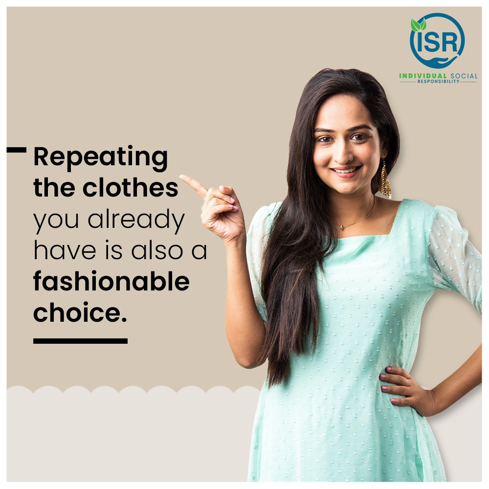IsrMovement's tweet photo. Shopping for new clothes is great but, only if you really want to. Let’s make smart choices and repeat some of the clothes we already have this festive season.
#JustSaying #SaveTHIS #BetheChange #ISRMovement #ISR #SustainableLiving #EachStepMatters #Fasionable #ChoiceMatters https://t.co/iQXkvdMdst