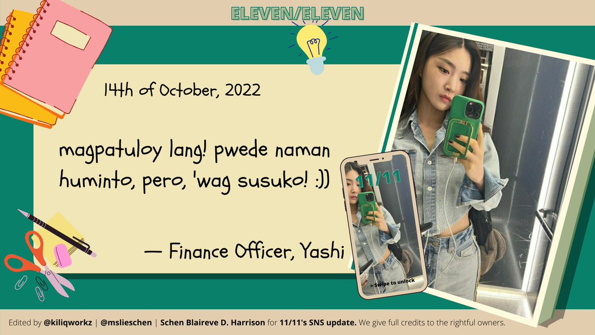 ⠀⠀ㅤㅤ

    🍒 <a href="/yyashi_space/">Yashica Paula Ellivera Greyson</a>  posted
                                             an update !
    🗓️ 10 ╱ 14 ╱ 2O22 ー Friday
⠀ ⠀
⠀