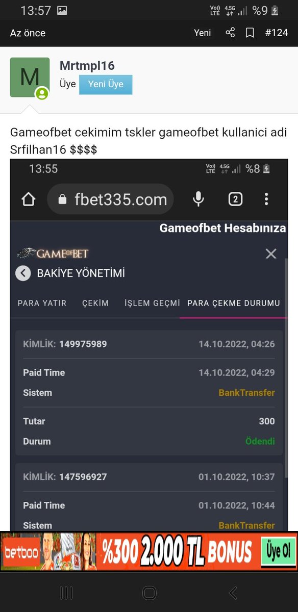 Azizcanilhan's tweet photo. Forum: https://t.co/yhVvO7ONdY
Site: https://t.co/yKIOGicahY Tskler $$$ https://t.co/A92N098tzM