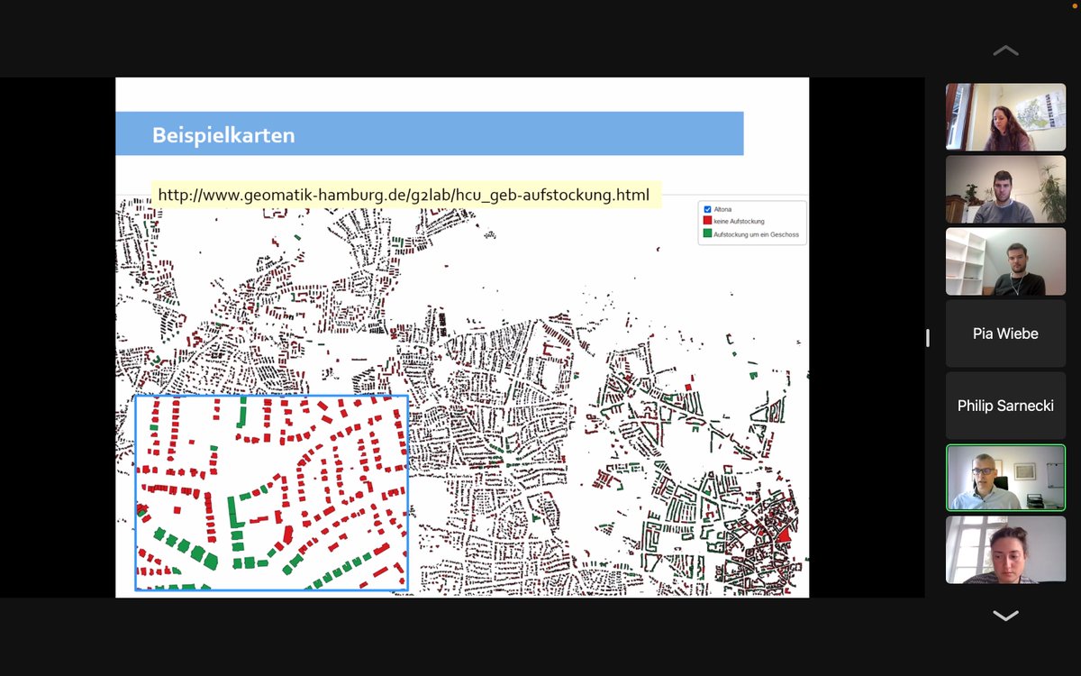 Vertikale statt horizontale #Stadtentwicklung? Prof. Schiewe von der @HCUHamburg erzählt uns im SUSTIL-Workshop von Studien zu Potentialen der Geschossaufstockung aus Hamburg - auch ein spannender Ansatz für die Lüneburger #Innenentwicklung.