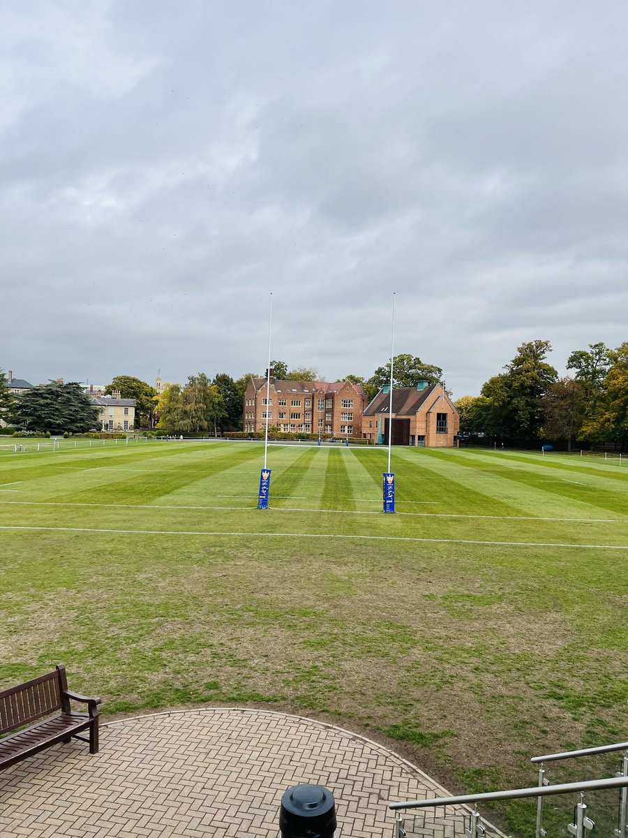 1st team pitch all ready for tomorrow’s Perse fixture.
@LeysRugby <a href="/LeysCambridge/">The Leys</a> <a href="/LeysSport/">The Leys Sport</a>