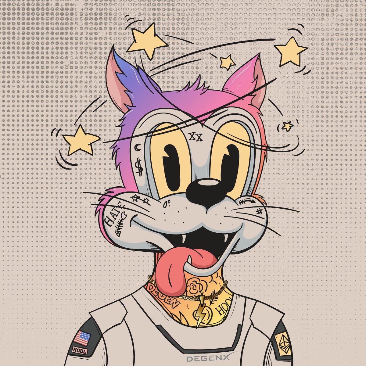 Picked up this dope <a href="/DegenToonz/">Degen Toonz</a> today! Shout out <a href="/thenftdegen7/">nft degen</a> for looking after me on the deal 💪 #TOONZ  community is fire 🔥🔥🔥 #Toonz4Life #newpfp