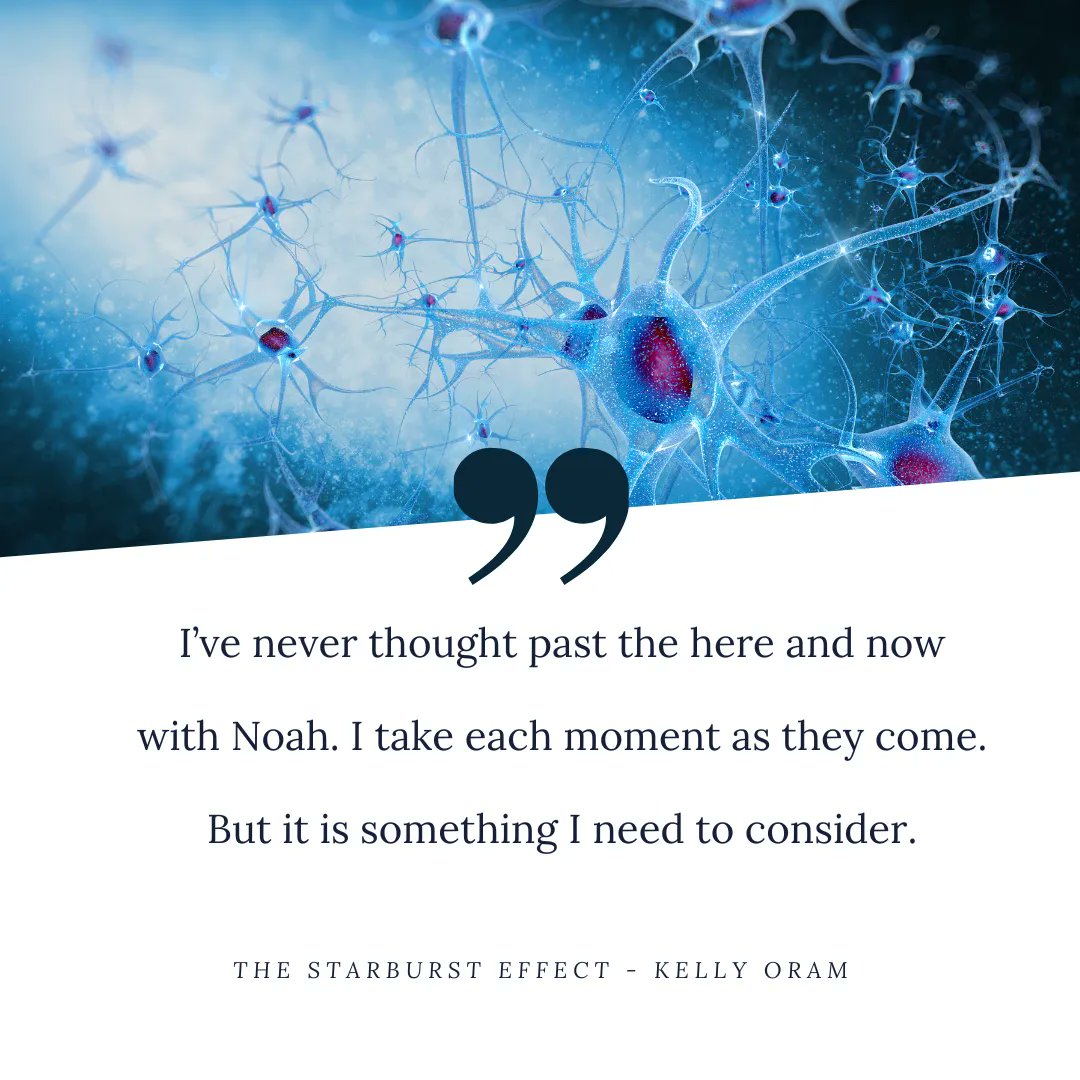 Allies_Stuff's tweet photo. "I’ve never thought past the here and now with Noah. I take each moment as they come. But it is something I need to consider." The Starburst Effect - @kellyoram  / #reading #literature #quotes #quotestoliveby #bookstagram #books #2022 https://t.co/hLqVonZw4a