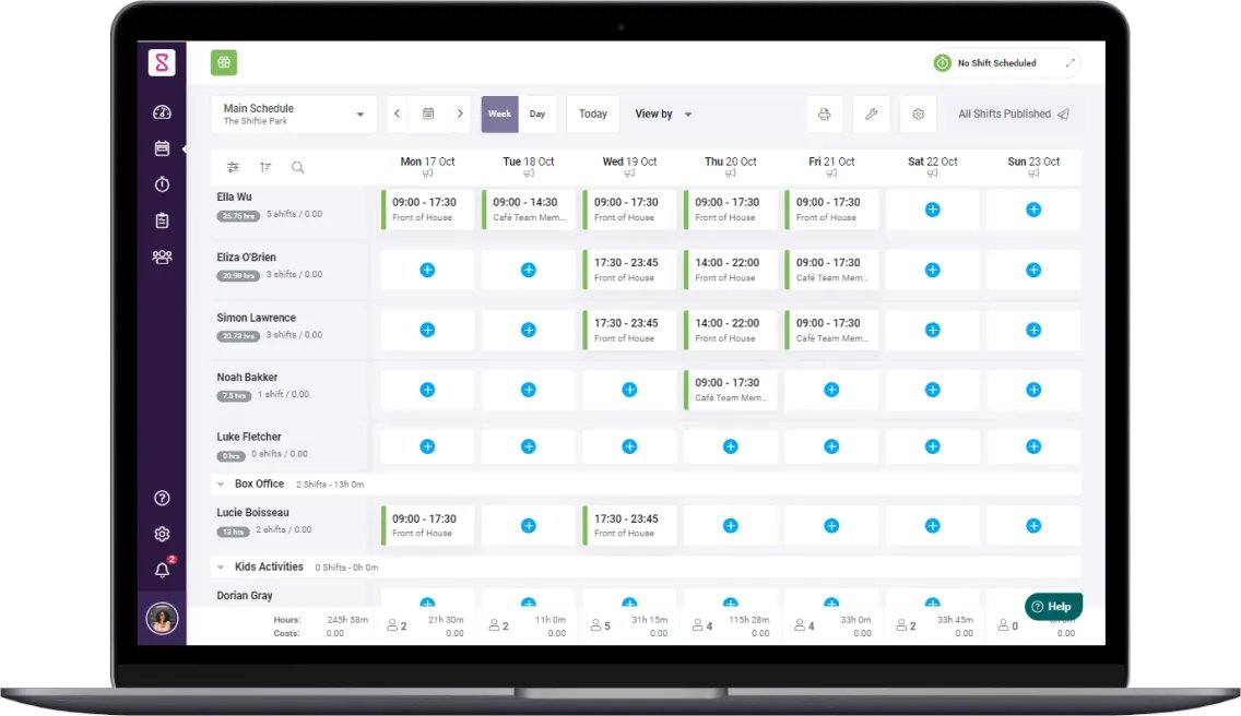 ShiftieApp's tweet photo. Looking to manage multiple departments? Shiftie allows you to turn your post-stick notes, group messages and spreadsheets into an  intelligent schedule that you and your team can use. 😏 

#staff #scheduling #employees https://t.co/YqayKGs9nK
