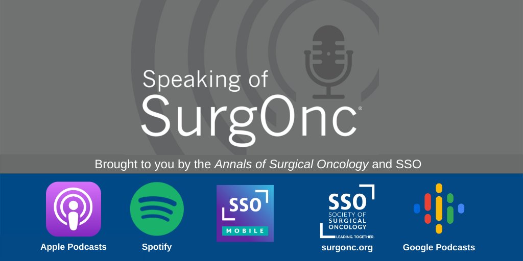 On Speaking of SurgOnc, Rick Greene, MD, Anne O’Shea, MD, and @vreelant discuss the role of neoadjuvant chemotherapy or chemoradiation in the treatment of localized #PancreaticAdenocarcinoma. Listen at ow.ly/pEUO50L9EwU, on SSO Mobile, and Apple Podcasts. @AnnSurgOncol
