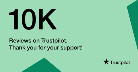 We're delighted not only to be rated as ‘Excellent’ on Trustpilot but to have also received our 10,000th Trustpilot Review!

To celebrate we’ve sent our 10,000th reviewer a £100 restaurant voucher!

If you’re looking for car insurance check us out here: geoffreyinsurance.com/car-insurance