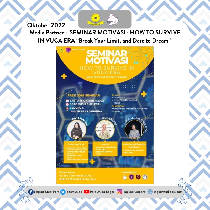 LINGKAR STUDI PERS (@PERSUNIDA) / Posts / X