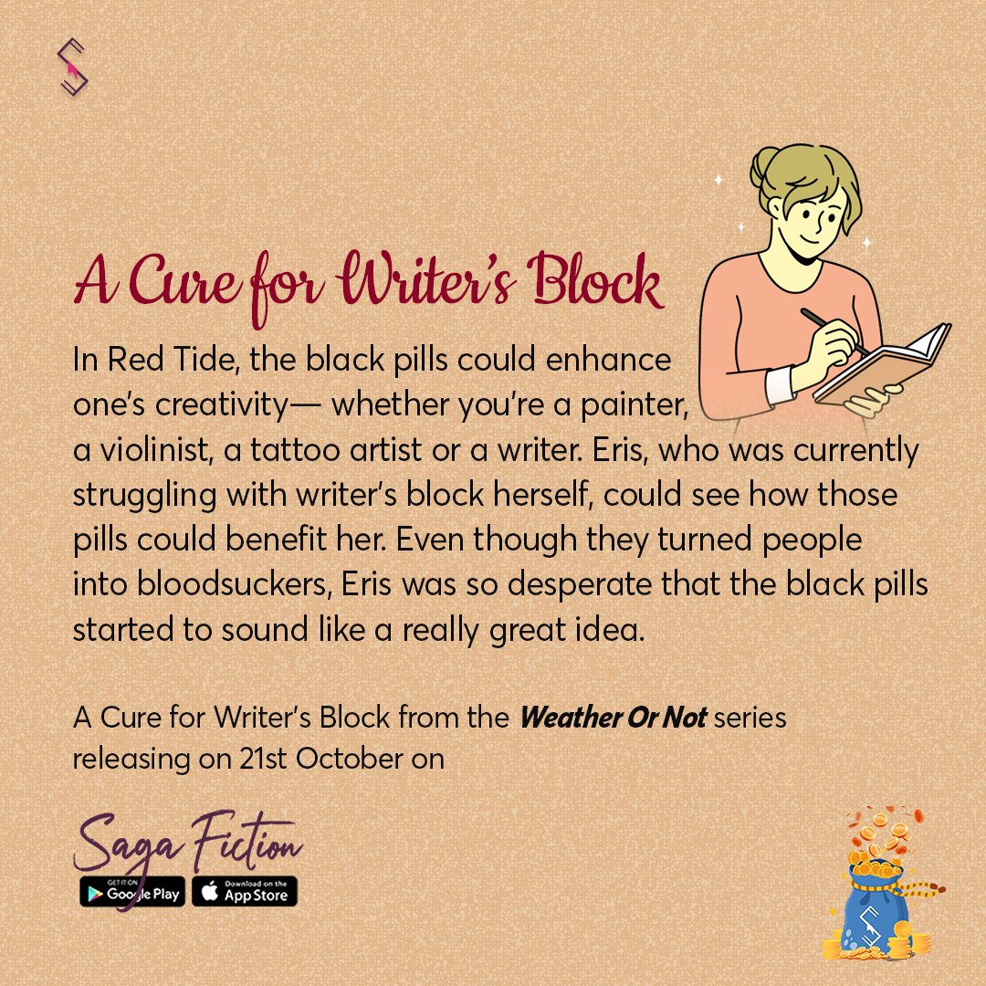 TBCPofficial's tweet photo. Eris is struggling with writer’s block as she tries to recreate the success of her first hit novel. Good ideas are few and far between, and she is at her wit’s end, when she stumbles upon a creative, strange technique that might just be the key to saving her career. https://t.co/cnx7ymlcHo