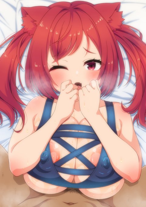 伊19ちゃんのスク水素材のエロ衣装馬乗りパイズリ描きまして。 