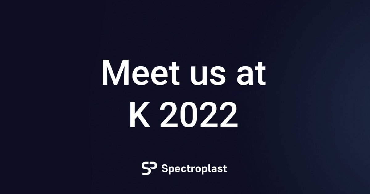 Meet us at this years K2022 in #Düsseldorf!👆

 Don't miss out to meet us for a #chat, #coffee or a #meal to discuss about our services and our products. We are open for appointments on both days from 08:00 - 19:00. We look forward to meeting you: 
calendly.com/meetspectropla…☝️