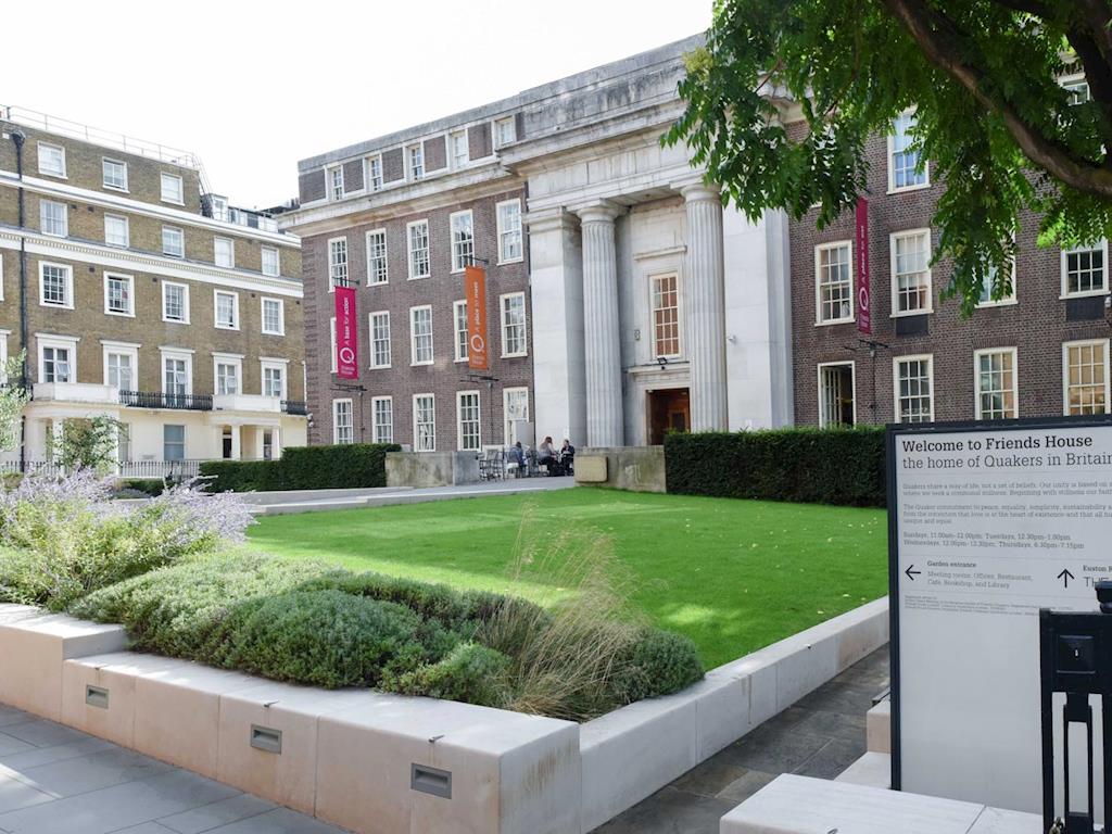 venuefinder_com's tweet photo. FEATURED VENUE: @friendshouseldn  has 32 versatile event spaces available for hire, such as their lofty auditorium. They also have their finger on the pulse regarding sustainability with their commitment to using renewable electricity.  (https://t.co/h4wUXFUSL7) https://t.co/wyHCkpvCnT