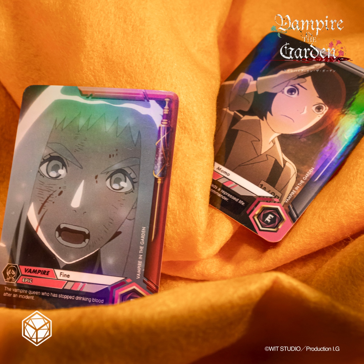ucollex's tweet photo. 𝐌𝐨𝐦𝐨, who escapes from the ravages of the never-ending war, and a vampire queen, 𝐅𝐢𝐧𝐞, searching for #Eden, and found each other.

What other “UNLIKELY TO HAPPEN” relationships in #anime do you know?

#UCOLLEX #WITStudio #VampireintheGarden https://t.co/gaFc10fjQR