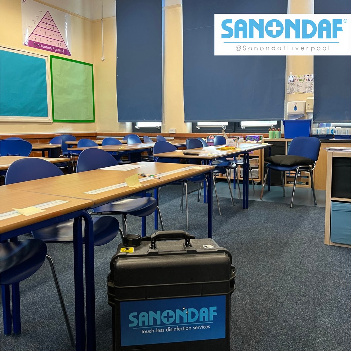 SanondafLpool's tweet photo. When the cold weather arrives we see an uptick in winter viruses. Curious about what we offer? Let’s talk &amp; see how we can help with your winter readiness plans. #sanondaf #infectioncontrol #winterbugs #childcare #nursery #earlyyears #school #winterreadiness  #meetthefoggers https://t.co/RcV7WbPKTu
