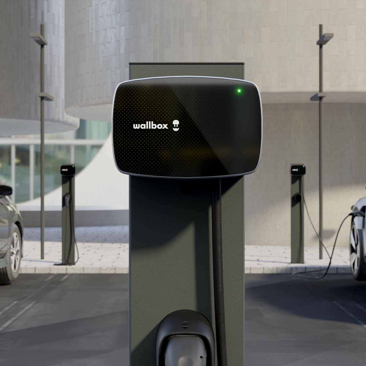 EVChargePlus's tweet photo. Wallbox just launched the Commander 2 charger. A business charging solution with advanced business features and touchscreen. 🔌 
#evcharging #evchargingstation #wallbox #evchargeplus https://t.co/3JvfqFTatL