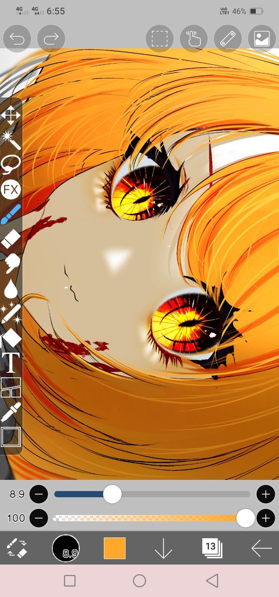 Accidentally the process xd, gonna recover this using screenshot #wip #wipart