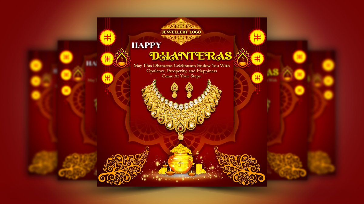 PGFXWorld369's tweet photo. Dhanteras Social Media Post Design | Instagram Post Design For Jewelry Brand | Social Media Banner
https://t.co/jw1v70xhSA
#brand #dhanteras #jewellerystore #jewellerystore #jewelleryindustry #jewellerymaker #jewellerydesigner #design #graphic #graphics #socialmedia #diwali https://t.co/u8RJvRMTbU