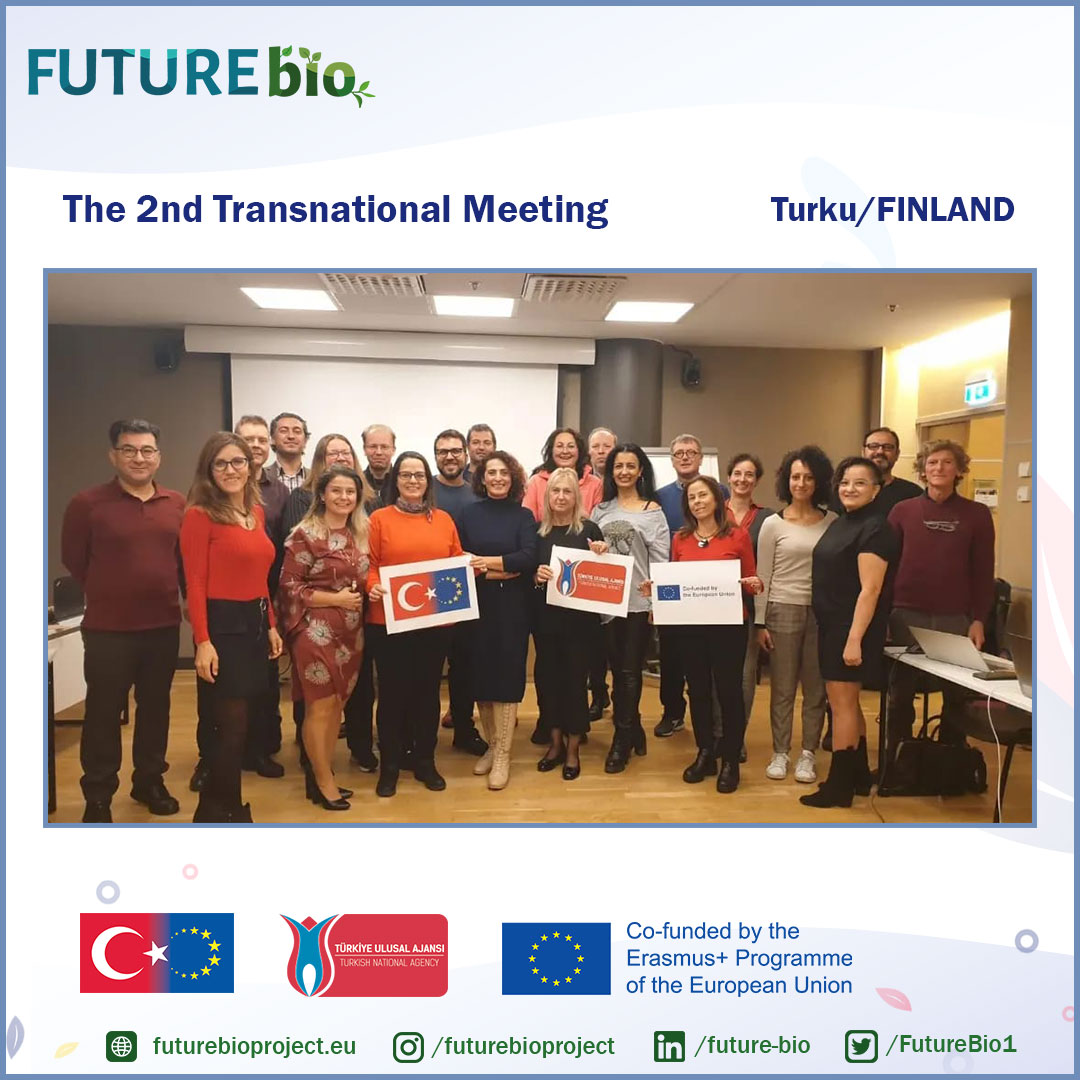 FutureBio1's tweet photo. The 2nd meeting of the FutureBio project, was held on 27th -28th of September 2022 at Scandic Julia Hotel in Turku, Finland, hosted by CTRL Reality Oy.
@ulusalajans @abbaskanligi
#Erasmus+ #finland #türkiye #strategicpartnership #environment #bioplastic #vr #oculus #technology https://t.co/cKQZ9vyIYF
