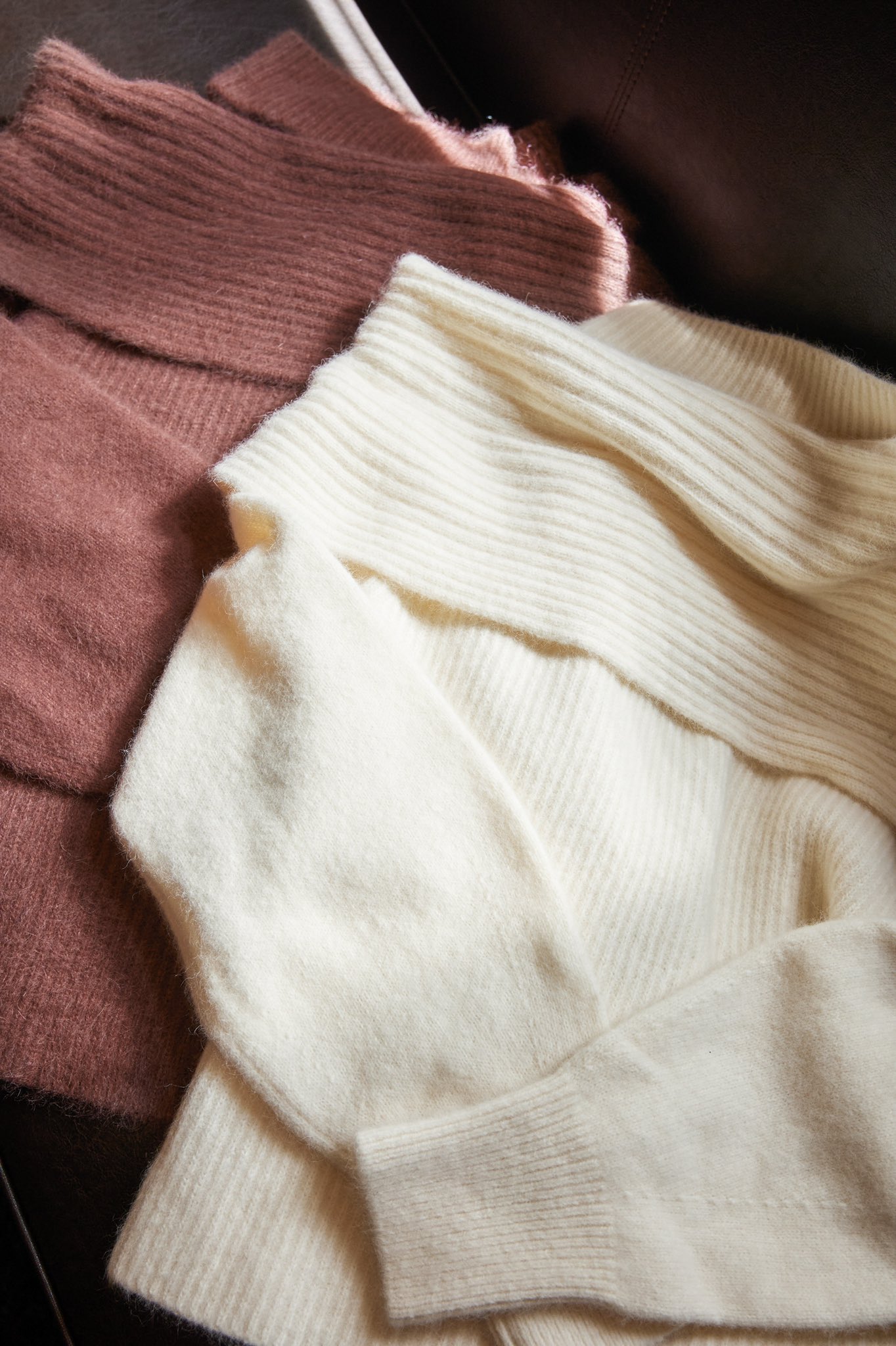 Fubail / Lace Up Wool-blend Pullover