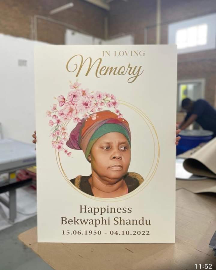 Kusasa sizobeka umama wethu endlini yakhe yokugcina