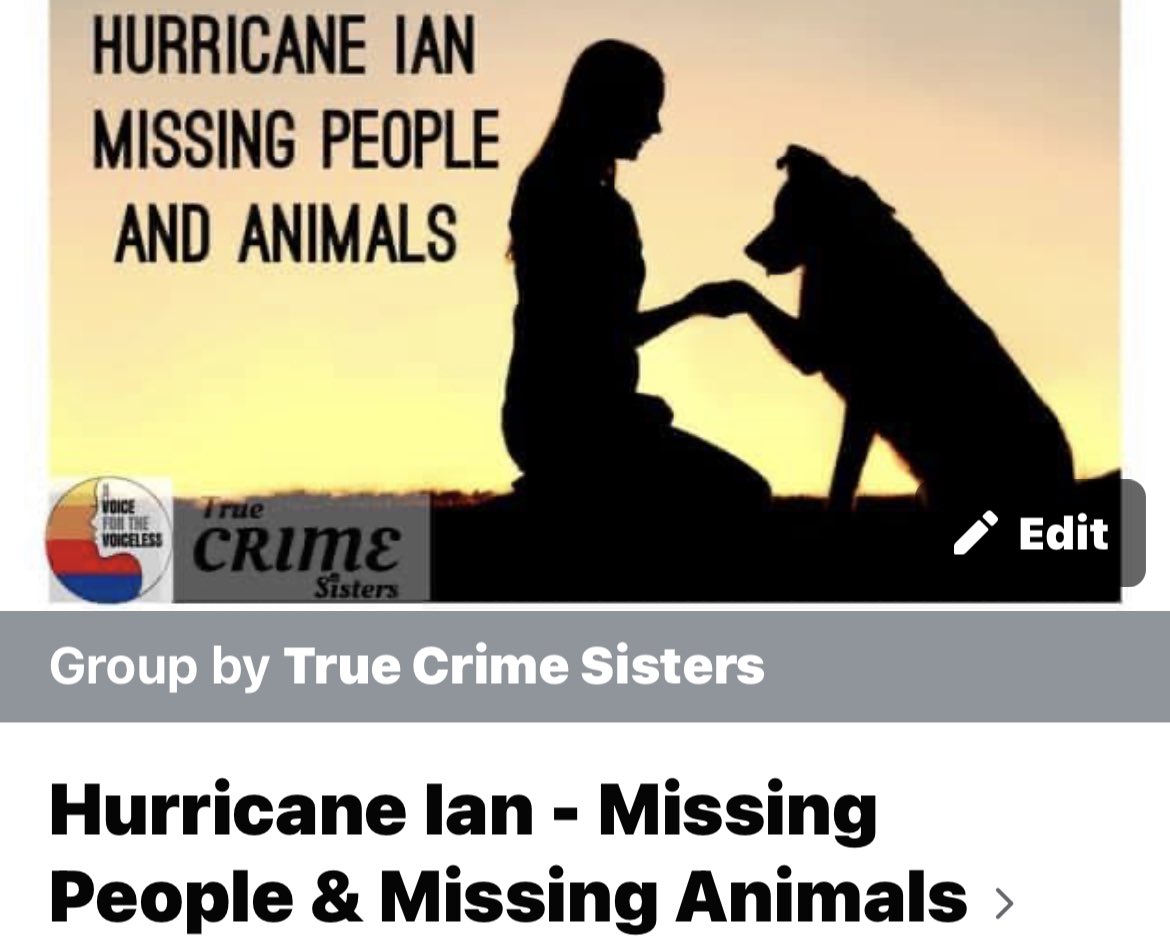 WITH OUR SINCEREST CONDOLENCES 

Update from Mallory/Owner :
1/4
Last & final update… this is the hardest thing I’ve ever had to write & I was gonna take some time, but you guys deserve to know. Rogue was found today. He’s not okay. He has passed.
#Located #Deceased #HurricanIan