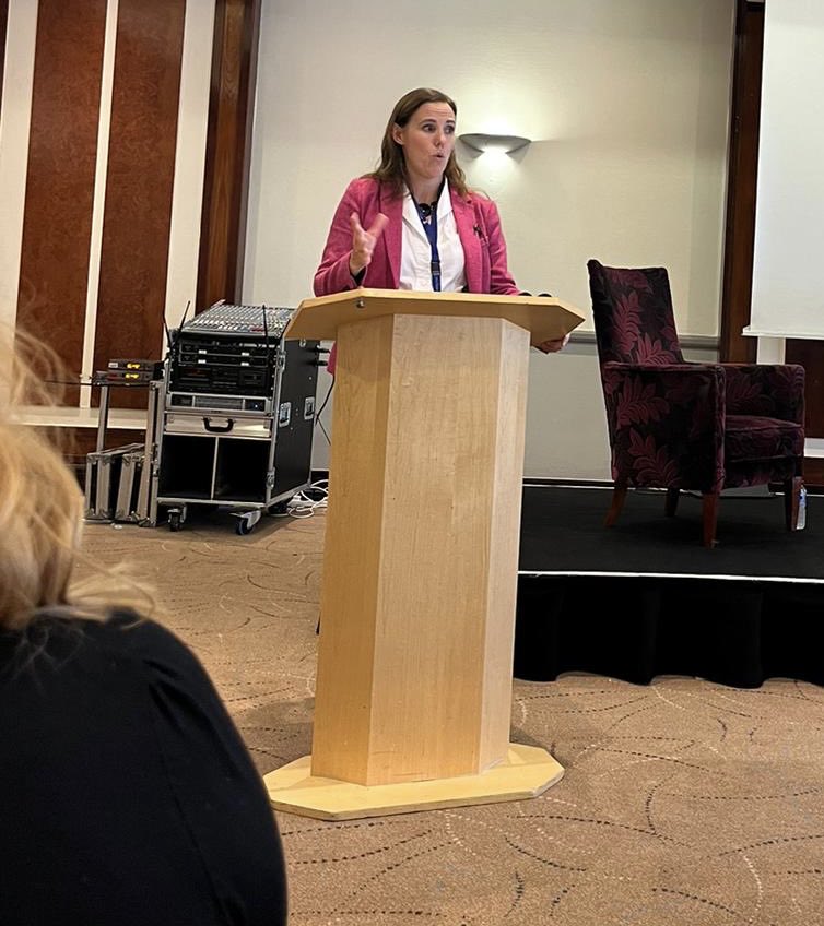 QueenStreetGro1's tweet photo. ⁦@RowenaHackwood⁩ CEO of ⁦@astreaacademies⁩ and Vice Chair of Queen Street Group opening our very first ‘Women Into Leadership’ conference in Sheffield with leader delegates from across the regions https://t.co/PlRo6CqwE0