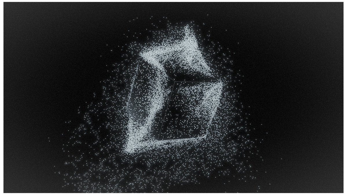 _MauroCosenza's tweet photo. GM a todes ! 
A frame, of what is to come...

#geo #particlephysics #digitalart #newmediaart #creativeart #art #touchdesigner #realtime #nft #nftcommunity #null1 https://t.co/MRMPgV8KIR