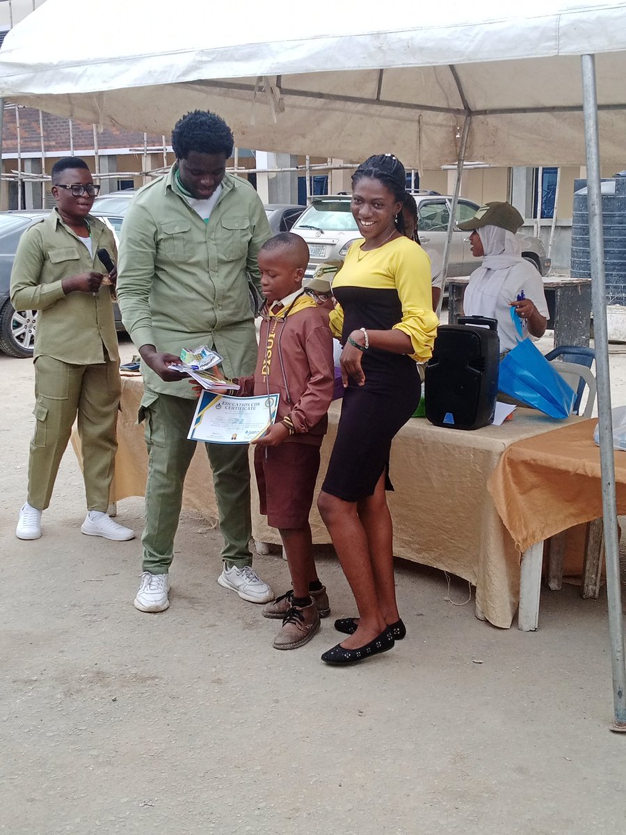 NwigweEbube3's tweet photo. Congratulations to my students who won the spelling bee competition sponsored by the Education CDS, NYSC, Surulere Local Government Area of Lagos state.
I am incredibly proud of you two.
#TeachForNigeria #tfnimpactstories
#TFNFellow https://t.co/vKQUD6n4mL