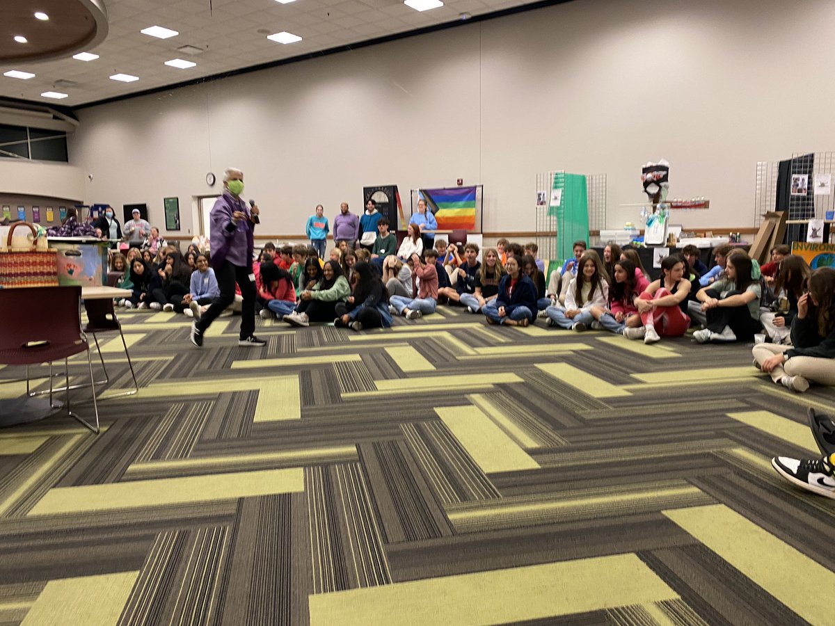 <a href="/YouthResources/">Youth Resources</a> Teen Advisory Council this morning. Check out this crew of <a href="/EVSCHarrison/">Harrison High School</a> Warrior and city wide student leaders!