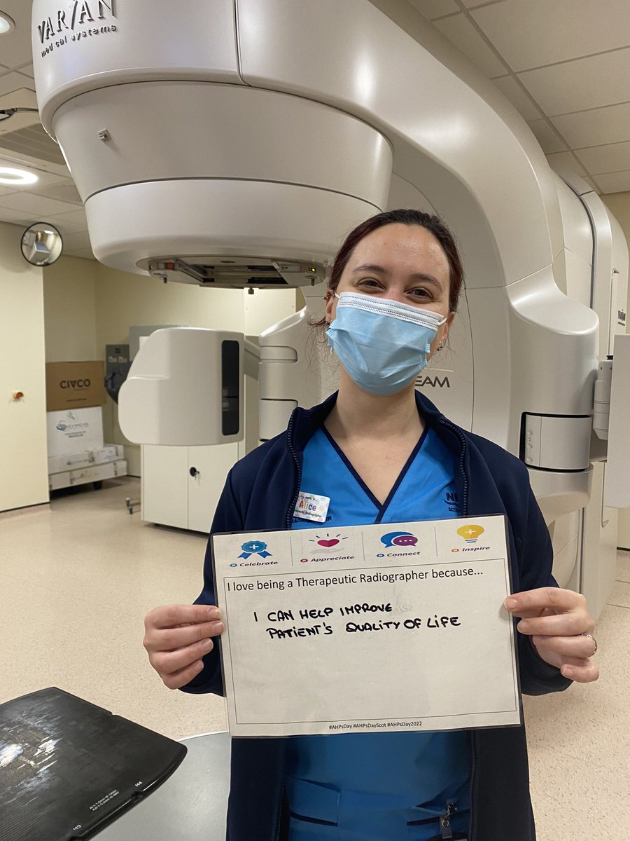 Senior Radiographers Elana and Greg, and our newest grad Alice sharing their favourite aspects of being Therapeutic Radiographers 🌈 #AHPsDay #AHPsDayScot #AHPsDay2022 #TherapeuticRadiographer <a href="/NESnmahp/">NESnmahp</a>