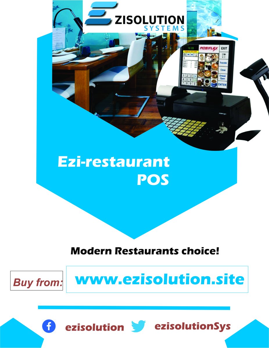 ablesuper4u's tweet photo. Ezi-restuarant POS Software is very affordable
Buy from: https://t.co/PDvofOC7g4 https://t.co/e3ISnz1PTS