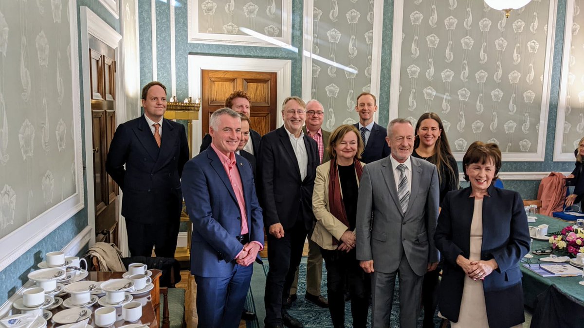 MEPs of @EP_Trade committee met at NI Assembly with Speaker @AlexMaskeySF and MLAs representing main parties to discuss NI Protocol. This is the first official EP delegation to the UK since Brexit.