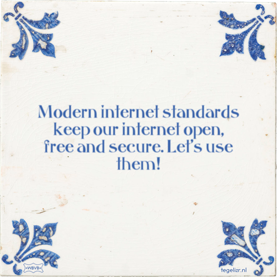 internet_nl's tweet photo. Happy #WorldStandardsDay!

Just a perfect day to test with https://t.co/dO3YDVX8a2 and ask your provider to implement modern internet standards.

#WorldStandardsDay2022 #moderninternetstandards #CyberSecMonth https://t.co/pKPhgIaCOc