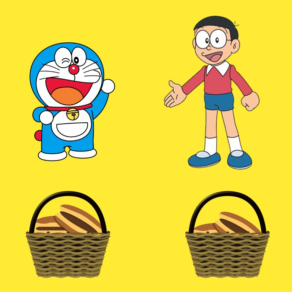 basedCarlos's tweet photo. /----  Zero Knowledge Proof ----/

Nobita y Doraemon han ido al mercado y les han regalado dorayakis.

Como máximo les pueden haber regalado 5 a cada uno.

Ahora Imagina que quieren saber si tienen el mismo número de dorayakis sin decir cuantos tienen al otro.

Sería posible? 🧵 https://t.co/gYqiYNkLlG