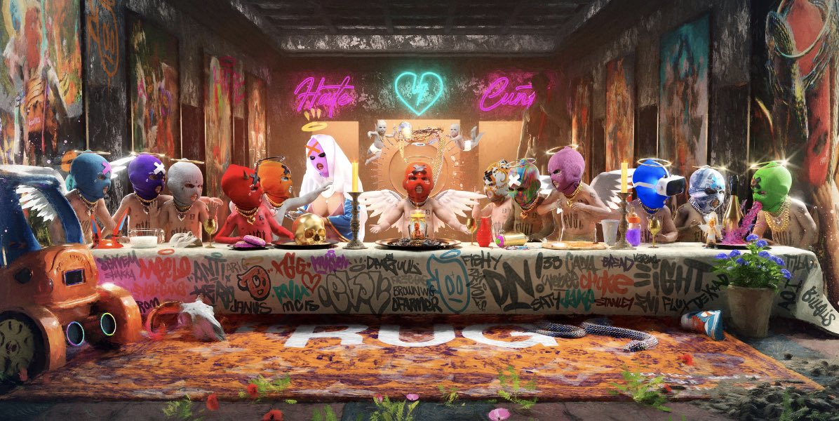 SimonFox264's tweet image. So todays focus is on a forgotten hero……. @_KidEight where you at mate 🤷‍♂️? Who doesn’t love a #Devol or #Gevol …… this has to be some of the best art from the early days on #eth &amp;amp; #tez not to hit it big! Here’s some of mine……..