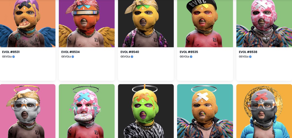 SimonFox264's tweet image. So todays focus is on a forgotten hero……. @_KidEight where you at mate 🤷‍♂️? Who doesn’t love a #Devol or #Gevol …… this has to be some of the best art from the early days on #eth &amp;amp; #tez not to hit it big! Here’s some of mine……..