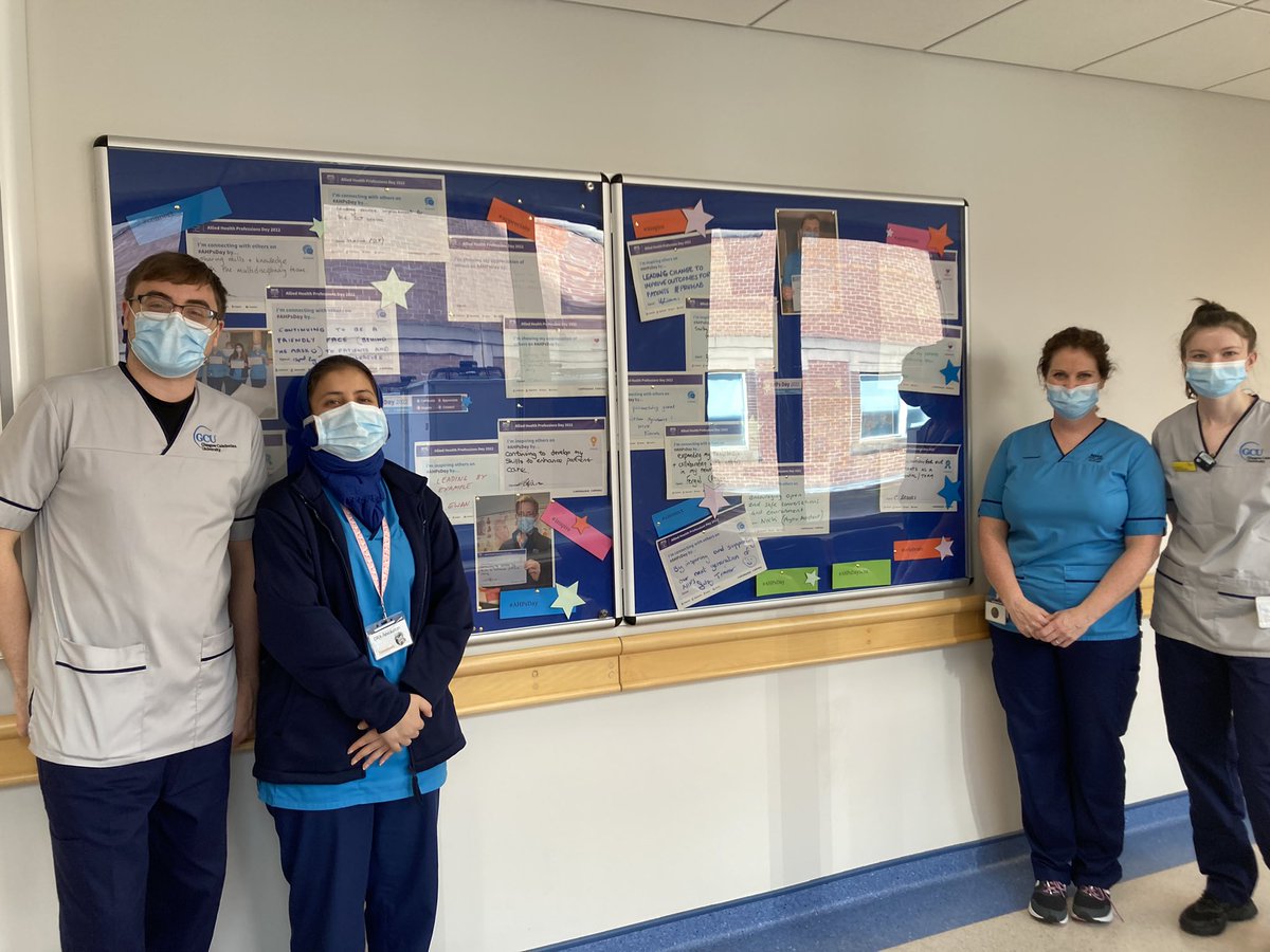 ChristiMac11's tweet photo. Some of our wonderful @JubileeHospital AHPs celebrating on #AHPsDayScot #AHPsDay 2022 https://t.co/kdhWdOZEHU