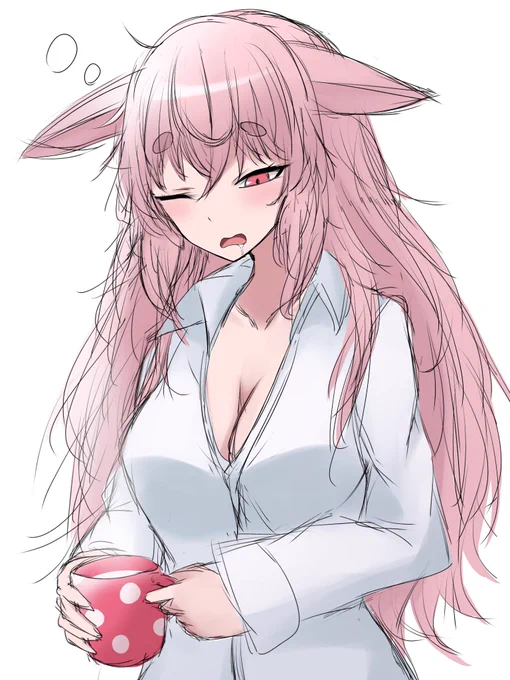寝起きちゃん 