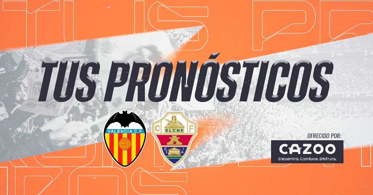 valenciacf's tweet photo. Participa en nuestra porra del #ValenciaElche 🦇 🟢

⚽🎟️  Entre todos los acertantes se sorteará una entrada doble para el partido Valencia CF - Mallorca (sábado 22 de octubre a las 18.30 horas)

Pincha AQUÍ para participar 👇