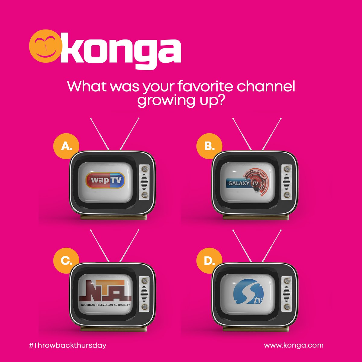 ShopKonga's tweet photo. Which one of these was your favourite channel growing up? Let us know in the comment section.
.
.
.
#Flipbackfriday #Kongakares #Shopkonga https://t.co/bzvH61IJce