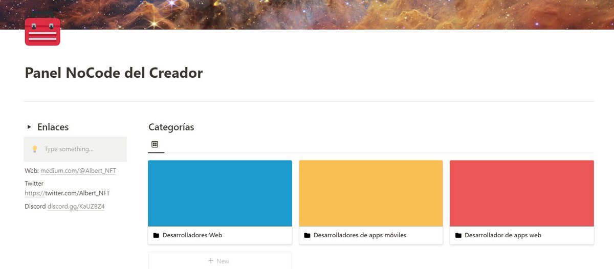 He creado un panel NoCode para creadores con más de 100 herramientas para crear webs y apps sin código

Normalmente la gente los vende, yo te lo doy por un RT + respuesta a este tuit. 

(Tienes que seguirme para poder enviártelo por DM)