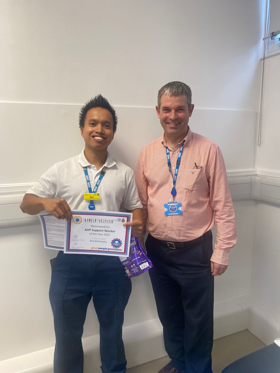 meganmac78's tweet photo. AHP Tweets

Congratulations to Ron Rodriguez for being nominated for an AHP Award #AHPsDay #IOWNHS #IOWAHPs @Pieterjoubert20 @TeamIOWNHS
@NicLongson @JEdgington @JulieyPearce4 https://t.co/dePscGPHhp