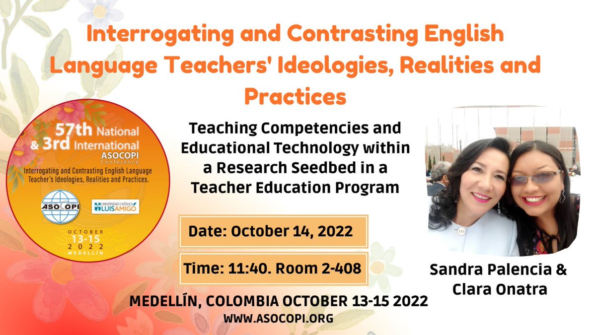 Getting ready for this talk with @smpalenciag1971 
We love teaching!
@ASOCOPI 
#AsocopiConference2022
