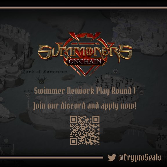 CryptoSeals - Summoners On Chain ๐บ ๐ง๐ฎ (@cryptoseals) on Twitter photo Summoners on Chain public alpha is live on <a href="/swimmer_network/">Swimmer Network (Subnet) || NOW LIVE! ๐โโ๏ธ๐ฎ๐ฆ๐ฆ</a> testnet. Join our discord to find out more information and start playing.
Provide feedback, find bugs and help us improve summoner! ๐งโโ๏ธ๐ฎ Summoners on Chain public alpha is live on <a href="/swimmer_network/">Swimmer Network (Subnet) || NOW LIVE! ๐โโ๏ธ๐ฎ๐ฆ๐ฆ</a> testnet. Join our discord to find out more information and start playing.
Provide feedback, find bugs and help us improve summoner! ๐งโโ๏ธ๐ฎ