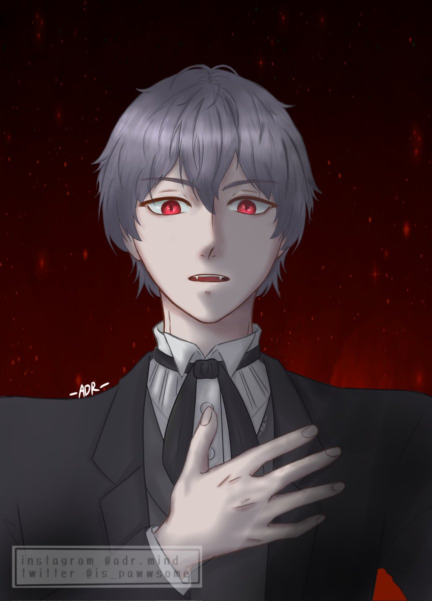 is_pawwsome's tweet photo. • Vampire Exu in tuxedo •

Would you do it for him? Anyway, lemme introduce him!
A new debuted Vtuber @exelesist
Kalian harus tonton dia, kalo main game keren banget! Terus kalo nyanyi suaranya bikin melting😭💜 

#exchuu #exarts #exelesist #fanart #Vtuber #artidn #zonakaryaid https://t.co/JCZOJJqMaS