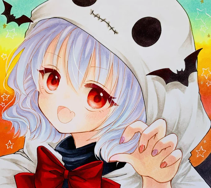 #歴代ハロウィン絵を上げよう東方 ハロウィンver去年描いた子達 