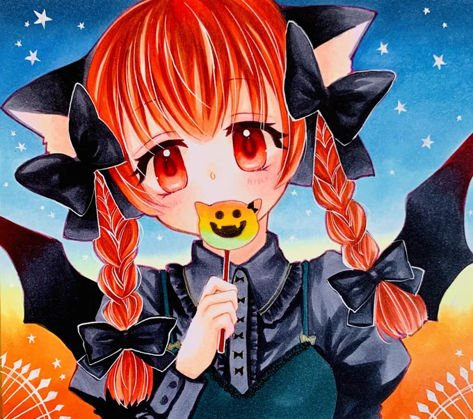 #歴代ハロウィン絵を上げよう東方 ハロウィンver去年描いた子達 