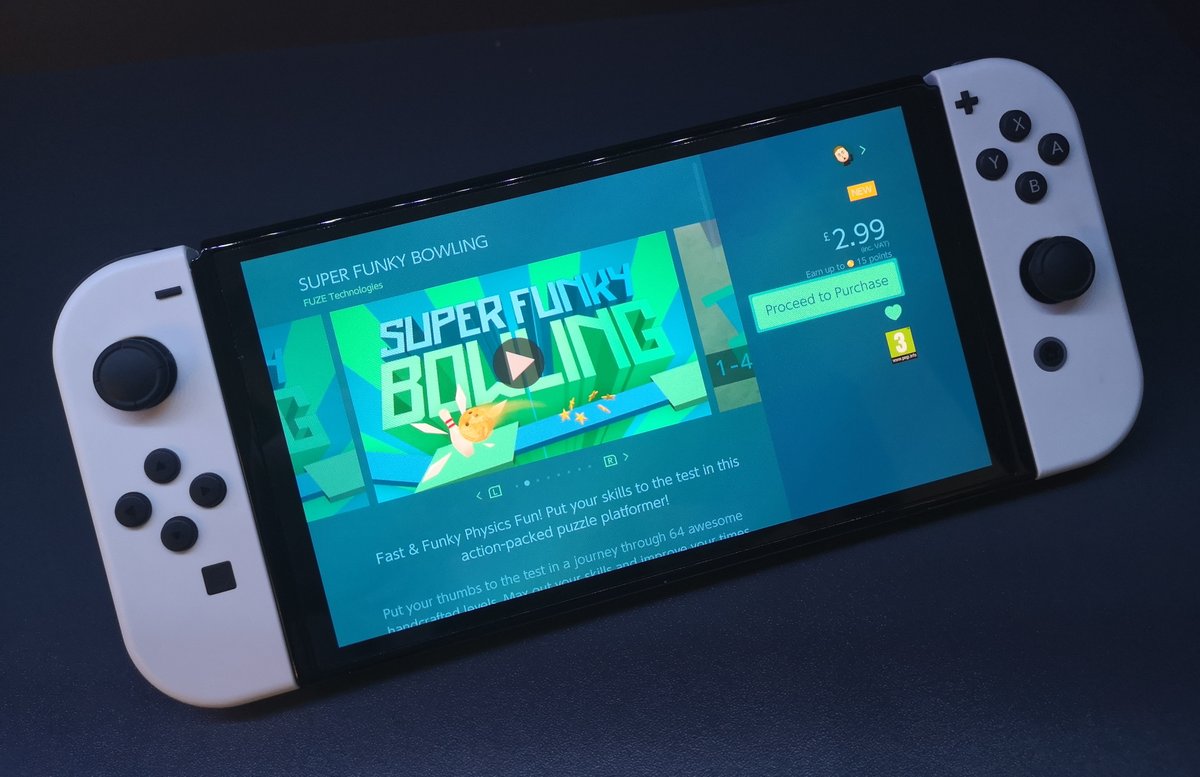 SUPER FUNKY BOWLING is NOW AVAILABLE! 

If you want to support indie devs, if you like what we do, if you want to see more young developers getting their work published - BUY THIS GAME! #NintendoSwitch #LearnToCode #indiegames #indiegamedeveloper 

gamespress.com/SUPER-FUNKY-BO…