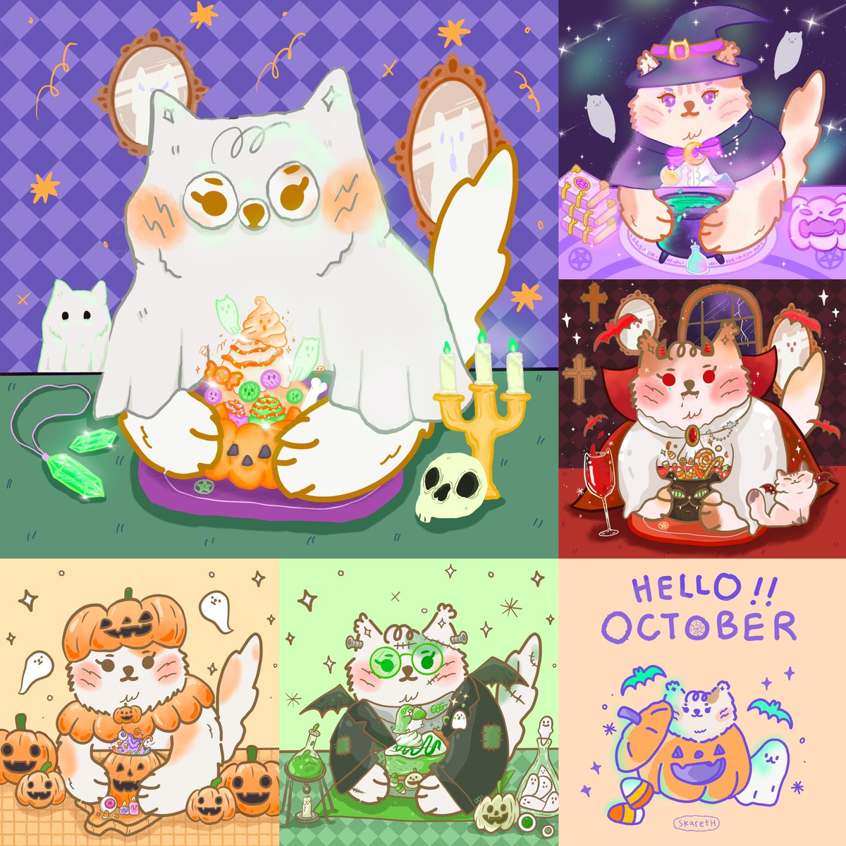 𝑺𝒑𝒐𝒐𝒌𝒚 𝑽𝒊𝒃𝒆 ✡︎
Come to be part of WAFFLE LAND ✨

 𝘞𝘈𝘍𝘍𝘓𝘌 𝘊𝘈𝘛 ✧⌇ Holding Things. 
opensea.io/collection/sk4…

 <a href="/opensea/">OpenSea</a> 

#NFTs #NFTart #NFTCommunity #NFTCollection #NFTCats #NFTartists #nftcollectors #NftColllector