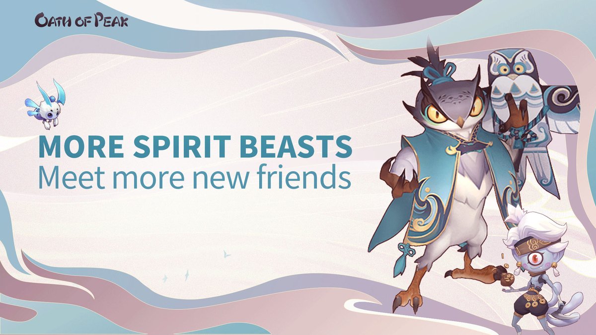 Last time we introduced you to the world of Spirit Beasts! Have you already found a favorite companion you want to take with you on your adventure? Don't worry! This time, we want to show you even more! Please take a look: yeehagames.com/article/175